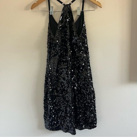 Maner | Black Sequin Dress - Picture 3 of 9
